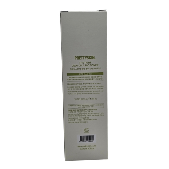 PS.PRETTYSKIN The Pure Jeju CICA Centella Asiatica Extract 100% Facial Toner - Picture 5 of 10